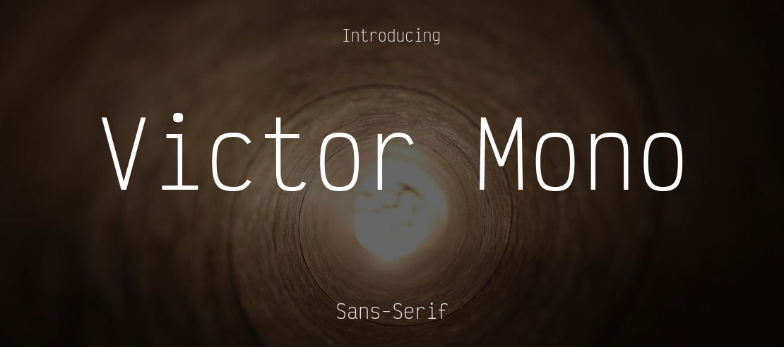 Victor Mono Font Family