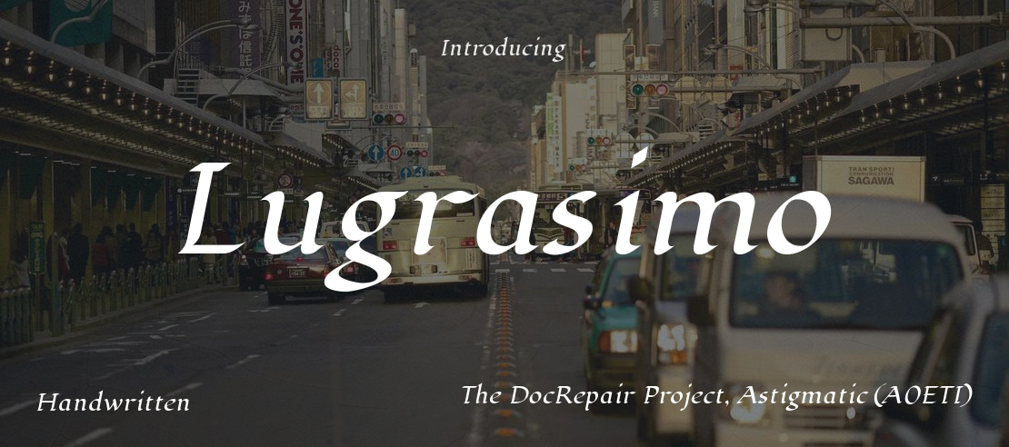 Lugrasimo Font