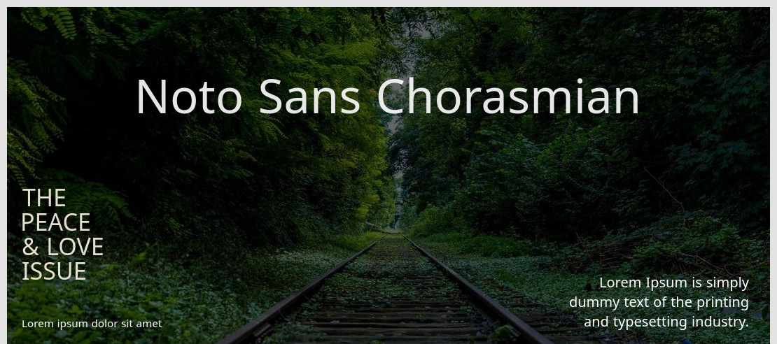 Noto Sans Chorasmian Font
