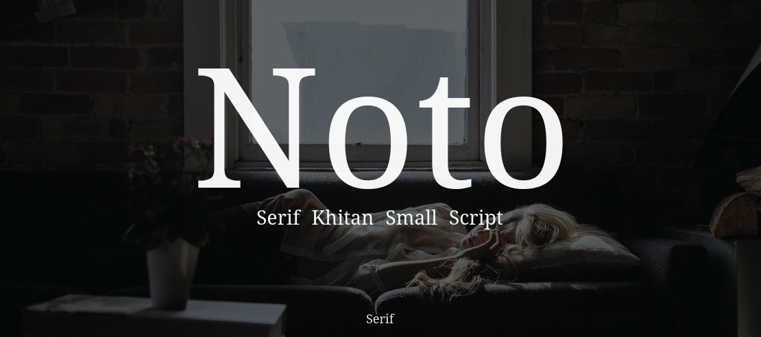 Noto Serif Khitan Small Script Font