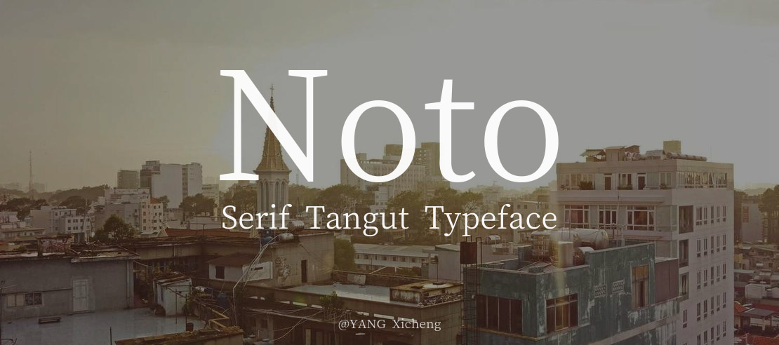 Noto Serif Tangut Font