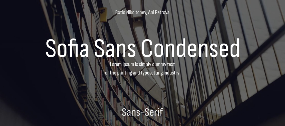 Sofia Sans Condensed Font Family