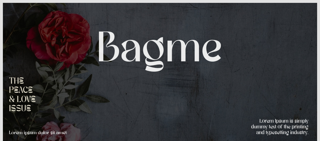 Bagme Font
