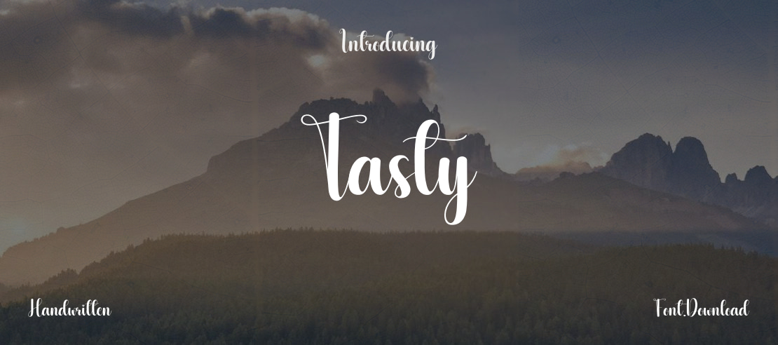 Tasty Font