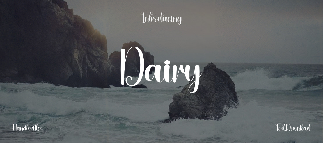 Dairy Font