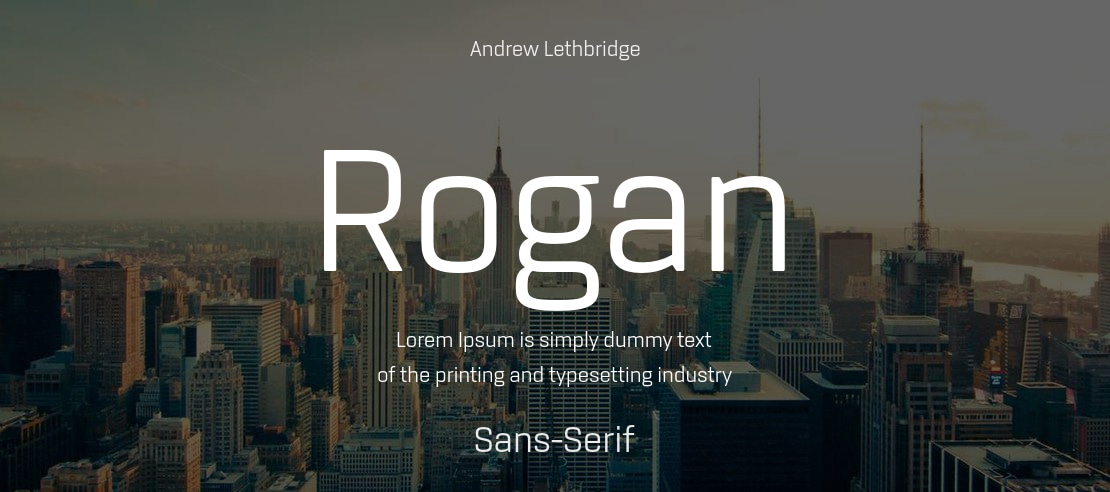 Rogan Font Family