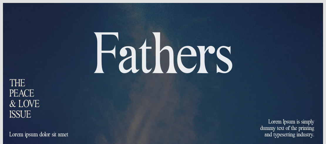 Fathers Font