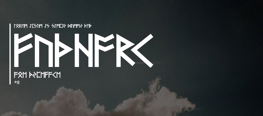 Futhark AOE Font Family