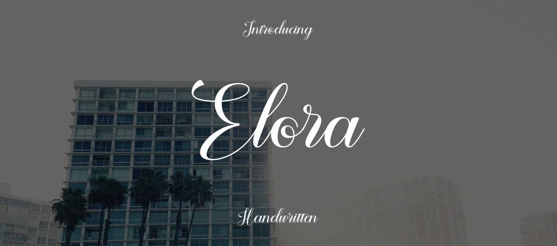 Elora Font Family