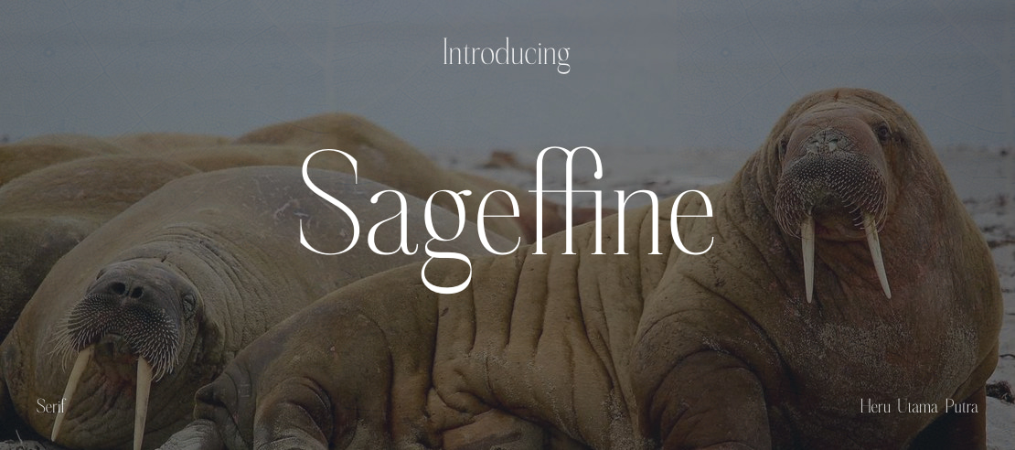 Sageffine Font Family