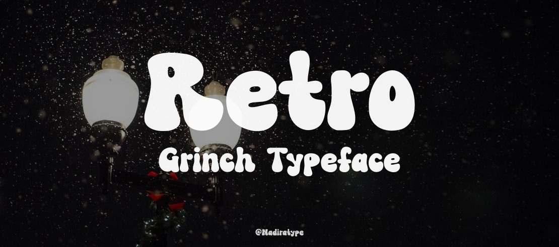 Retro Grinch Font