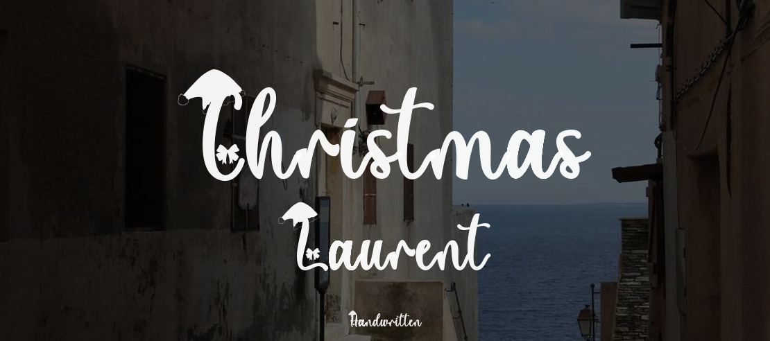 Christmas Laurent Font
