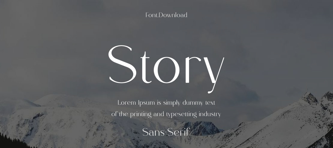 Story Font