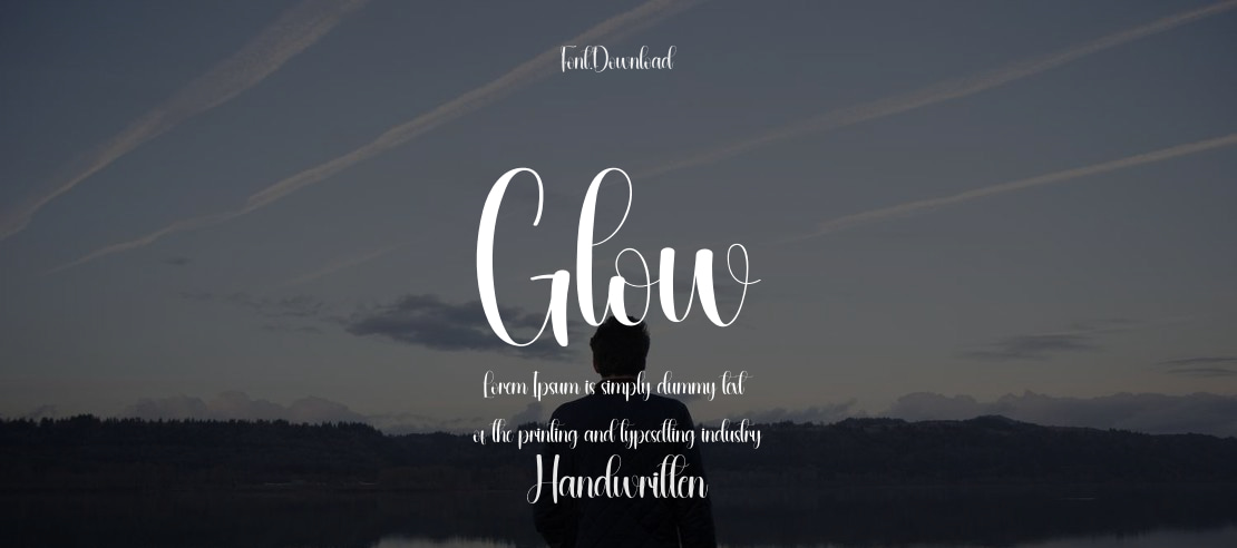 Glow Font