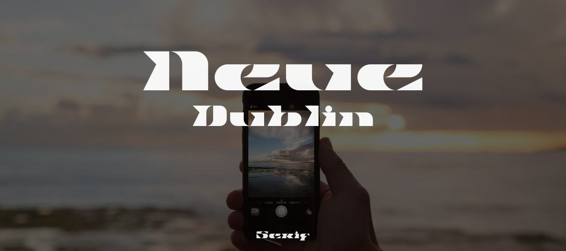 Neue Dublin Font