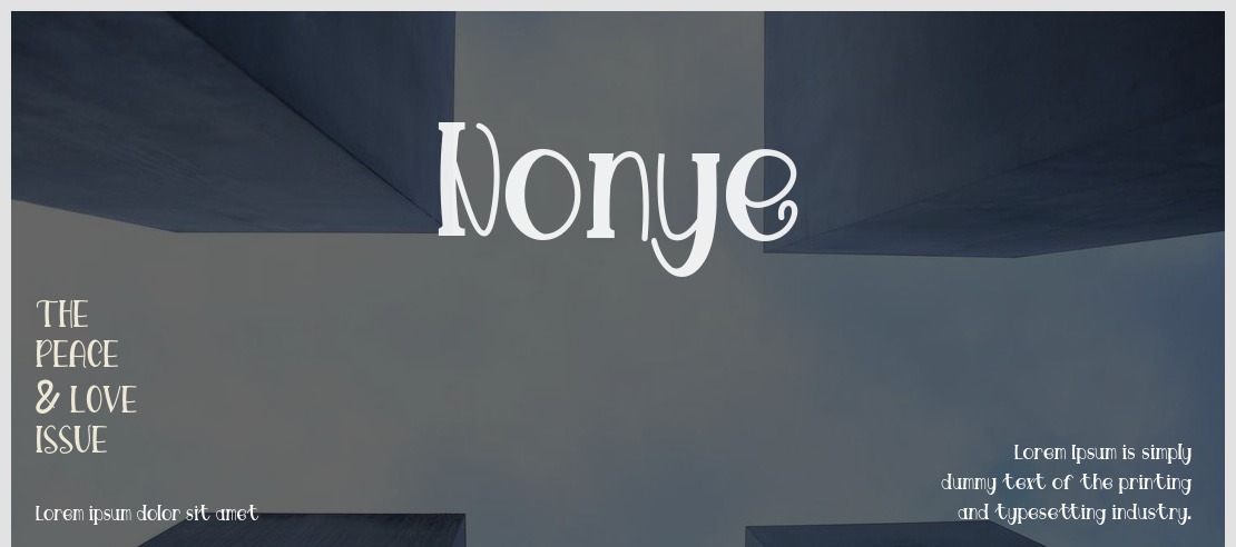 Nonye Font