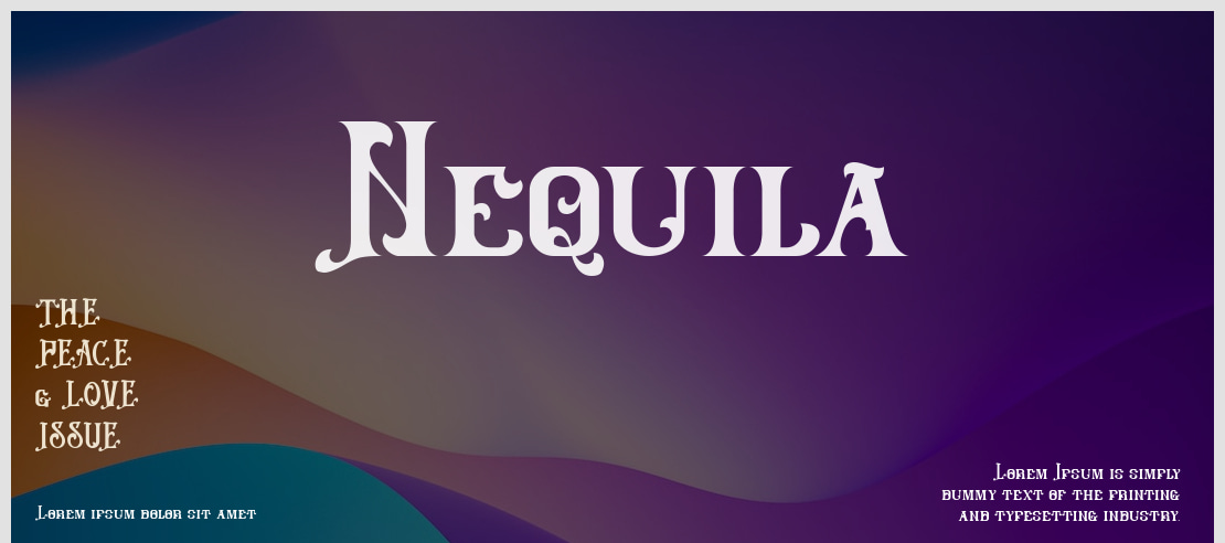 Nequila Font