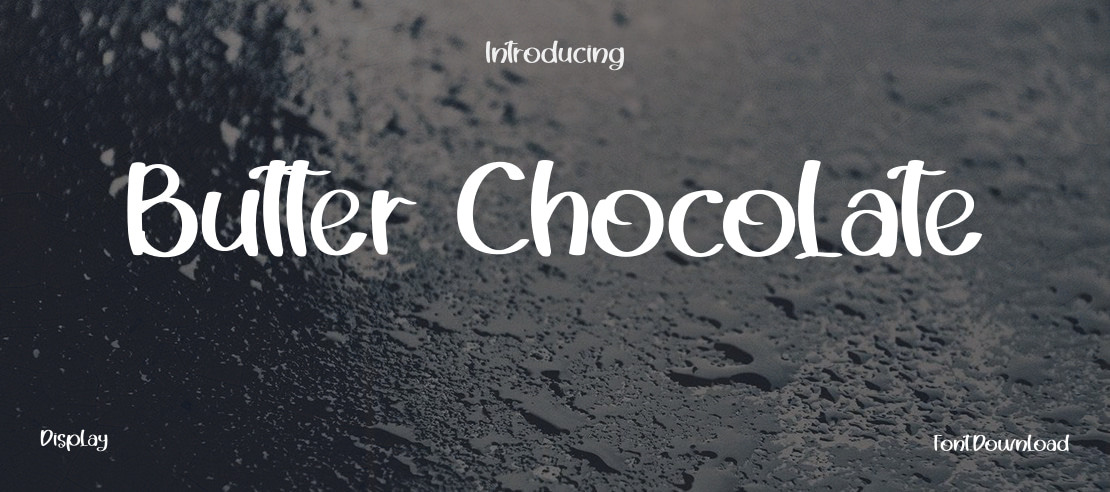 Butter Chocolate Font