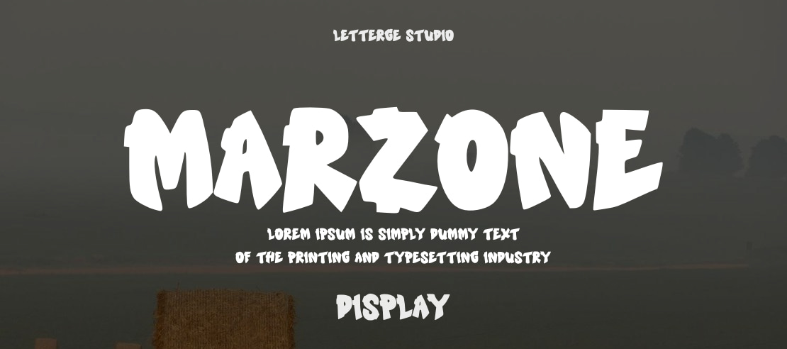 Marzone Font