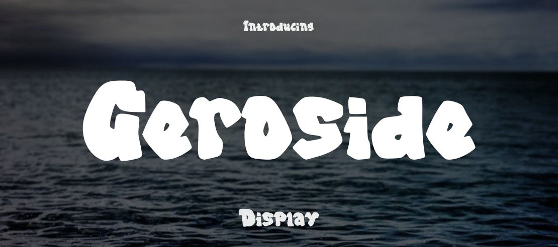 Geroside Font