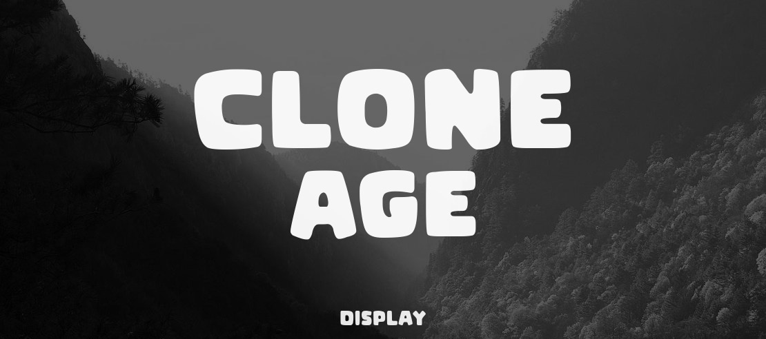 Clone Age Font
