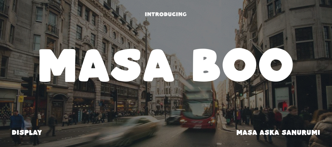 Masa Boo Font