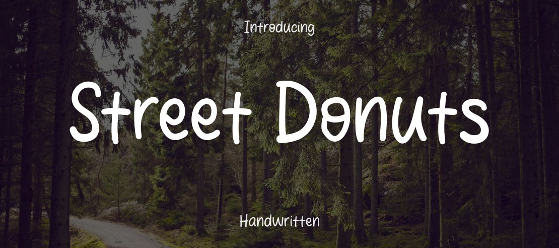 Street Donuts Font