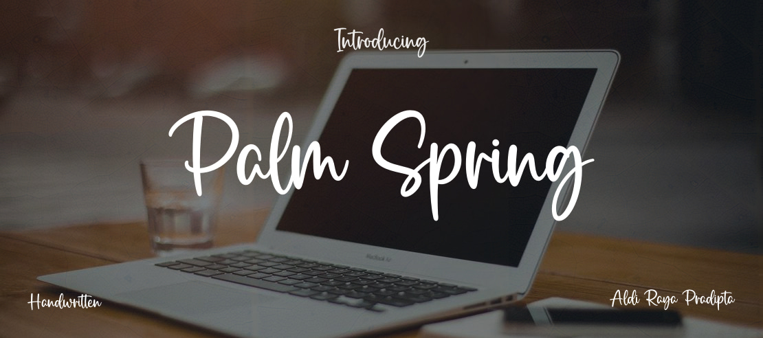 Palm Spring Font Family