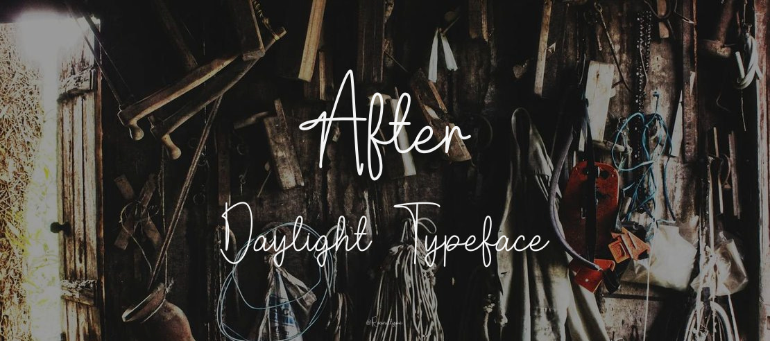 After Daylight Font