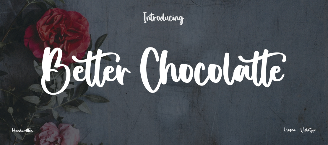 Better Chocolatte Font