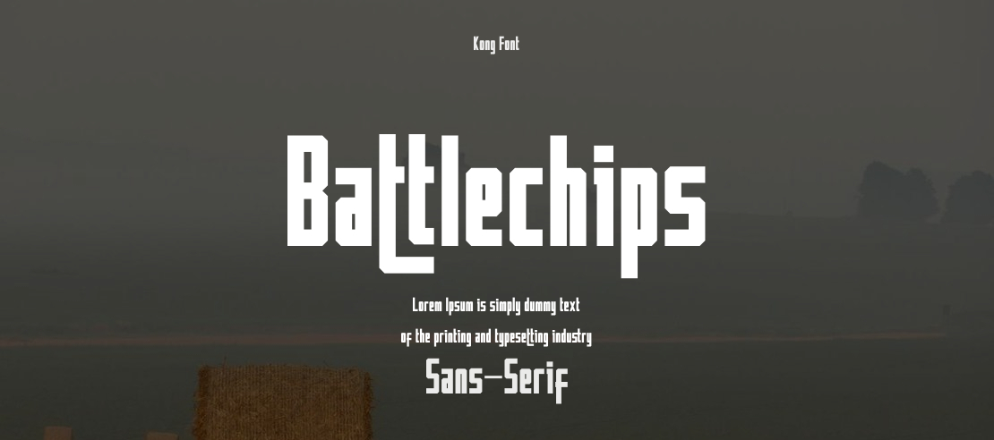 Battlechips Font