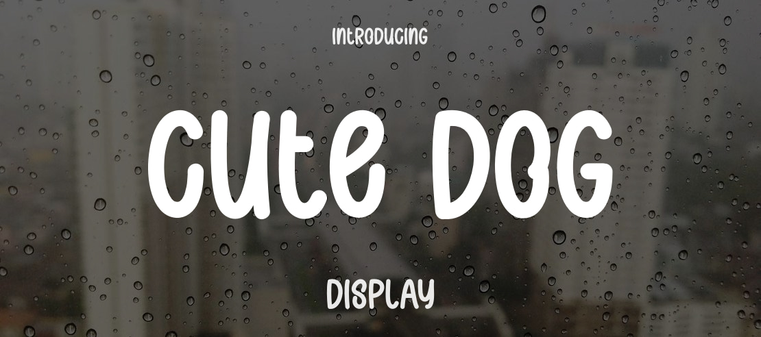 Cute Dog Font