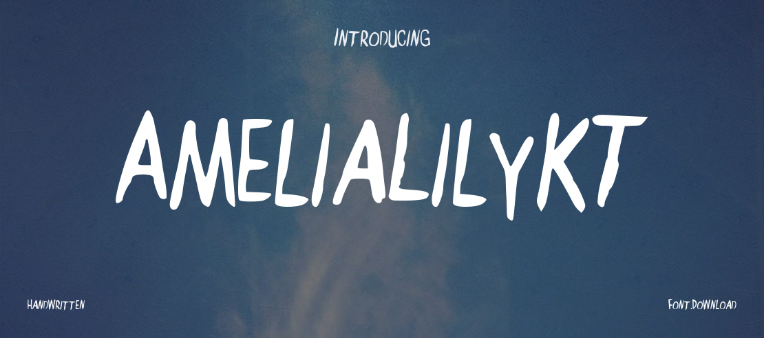 AmeliaLilyKT Font