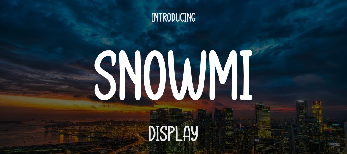 SNOWMI Font