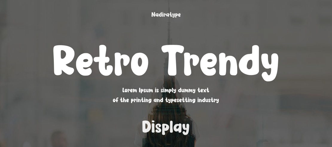 Retro Trendy Font