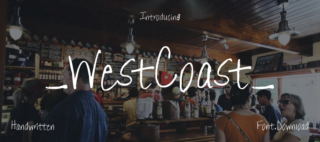 _WestCoast_ Font