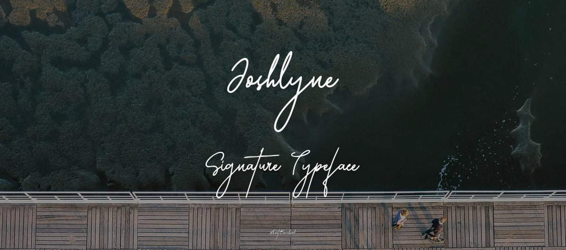 Joshlyne Signature Font