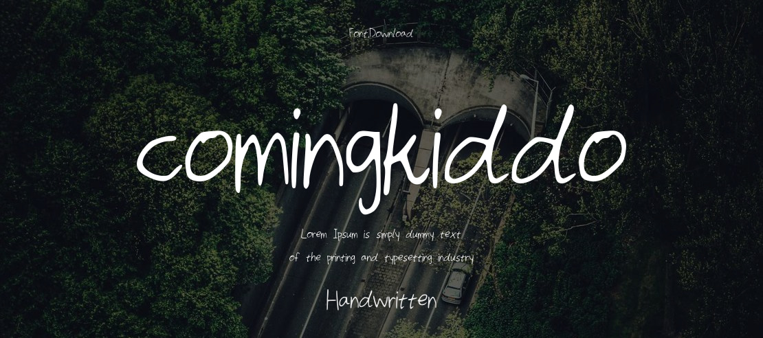 comingkiddo Font