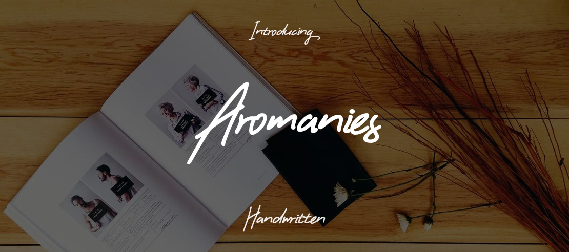 Aromanies Font