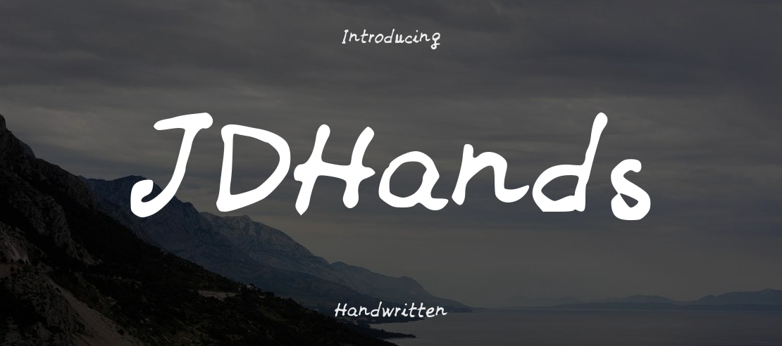 JDHands Font