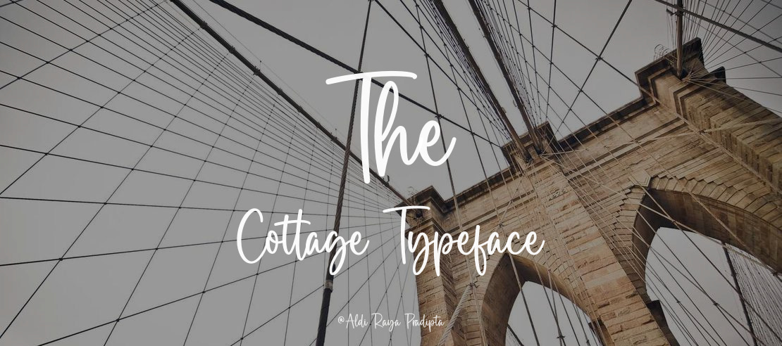 The Cottage Font