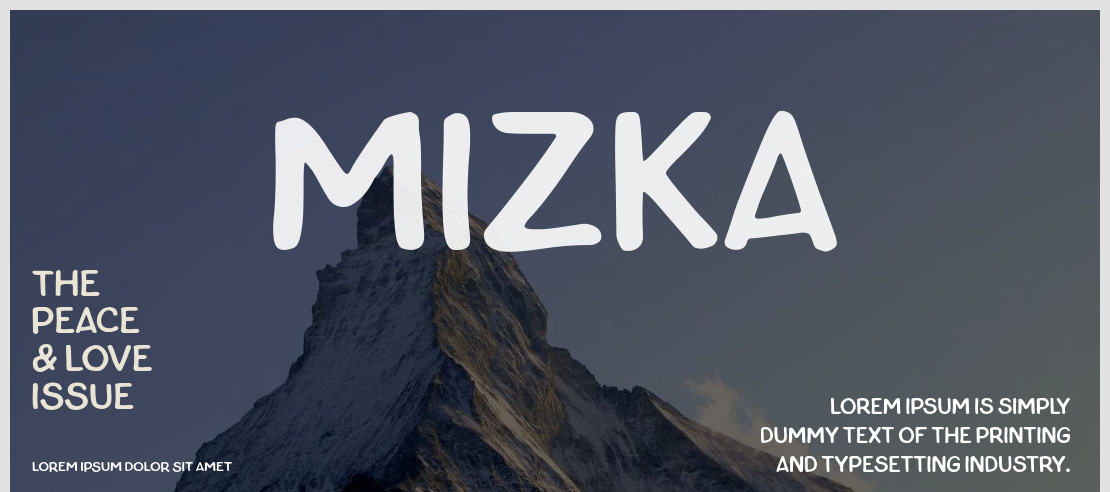Mizka Font