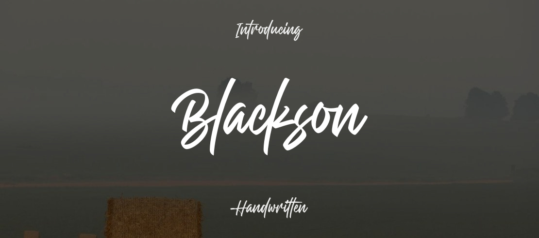 Blackson Font