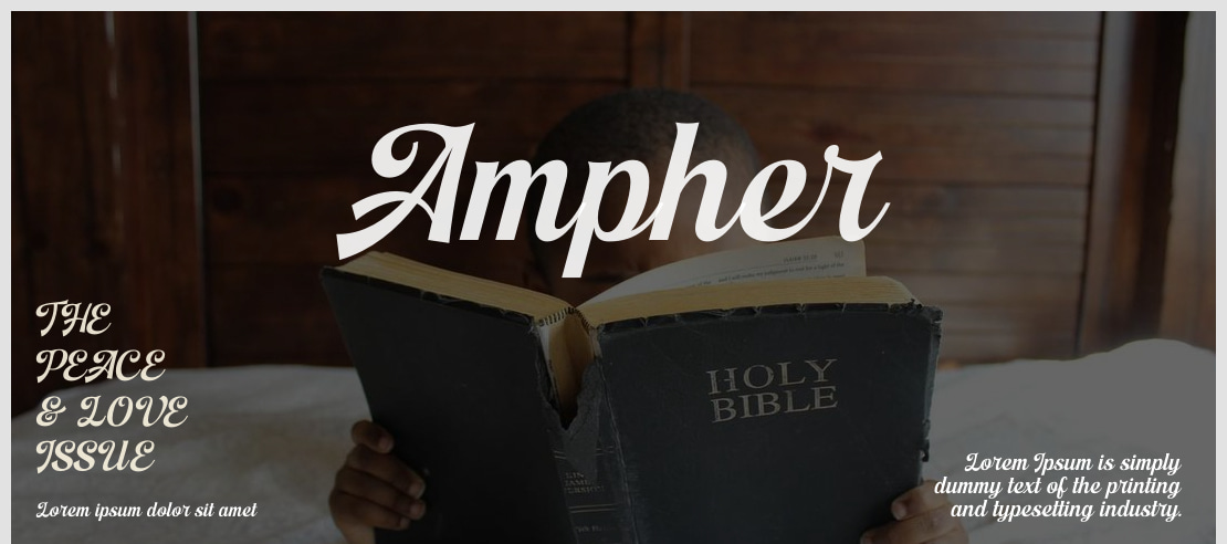 Ampher Font