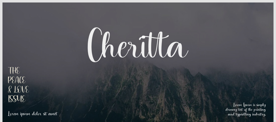 Cheritta Font