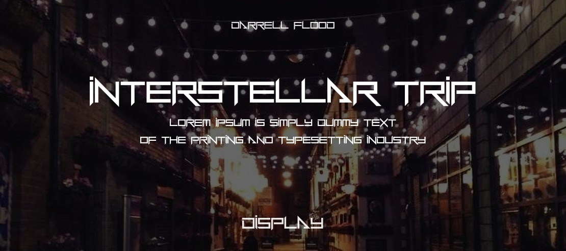 Interstellar Trip Font Family