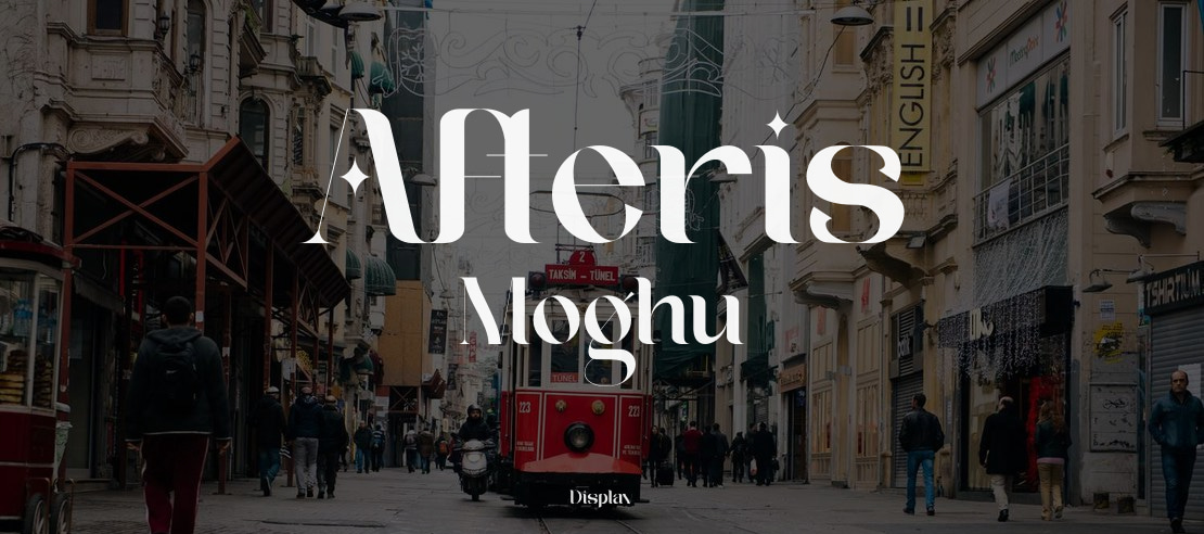 Afteris Moghu Font