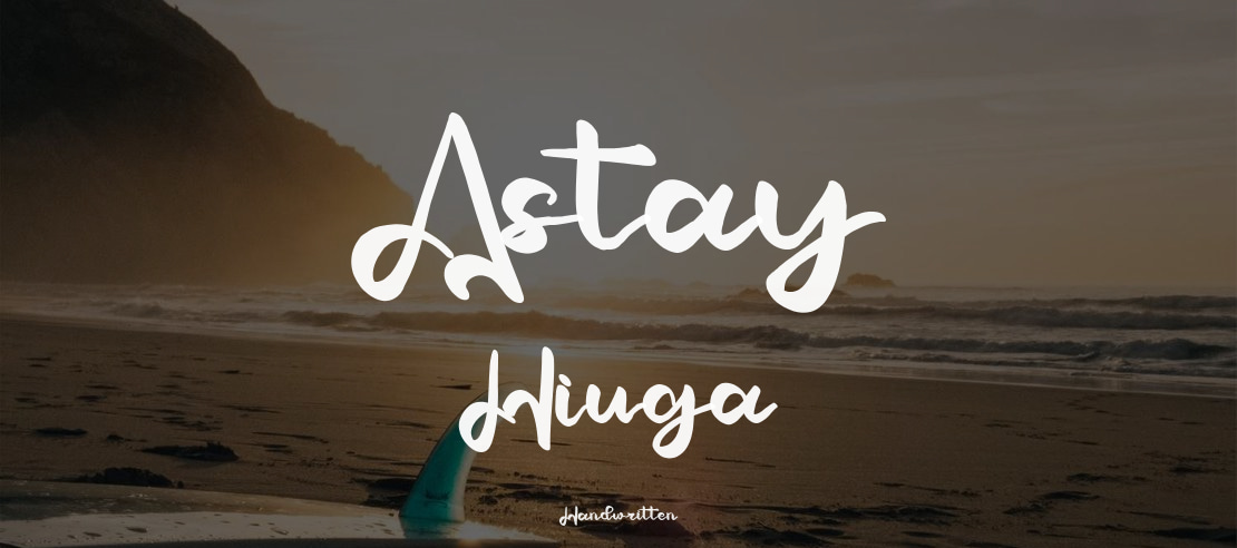 Astay Hiuga Font