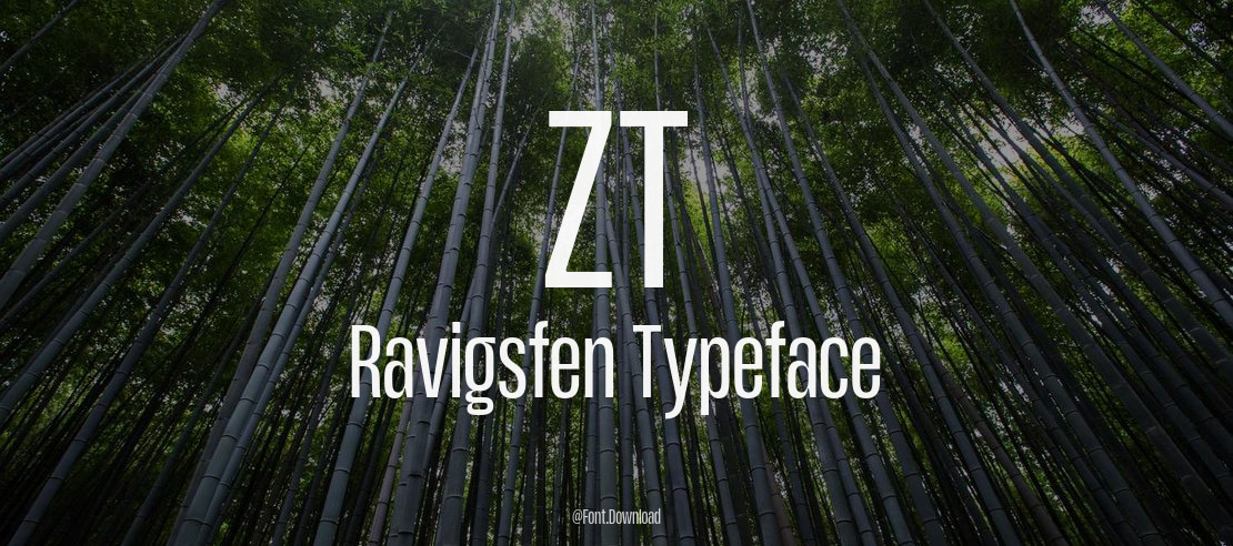 ZT Ravigsfen Font