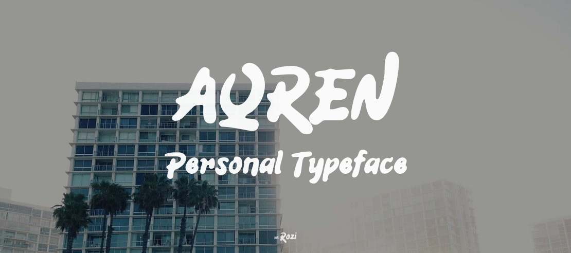 AQREN Personal Font